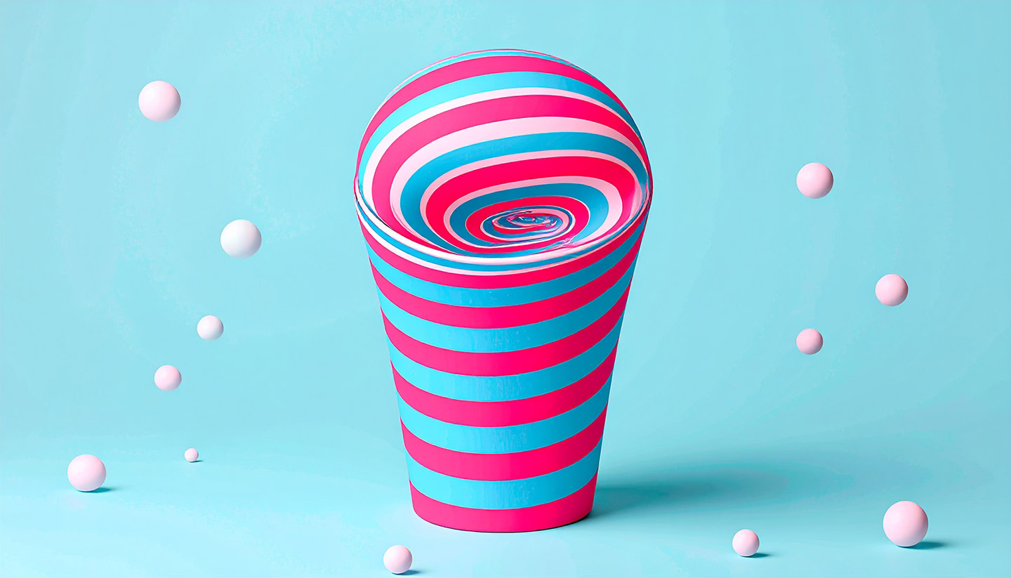 Photo of rows of books in a library with marble busts.
